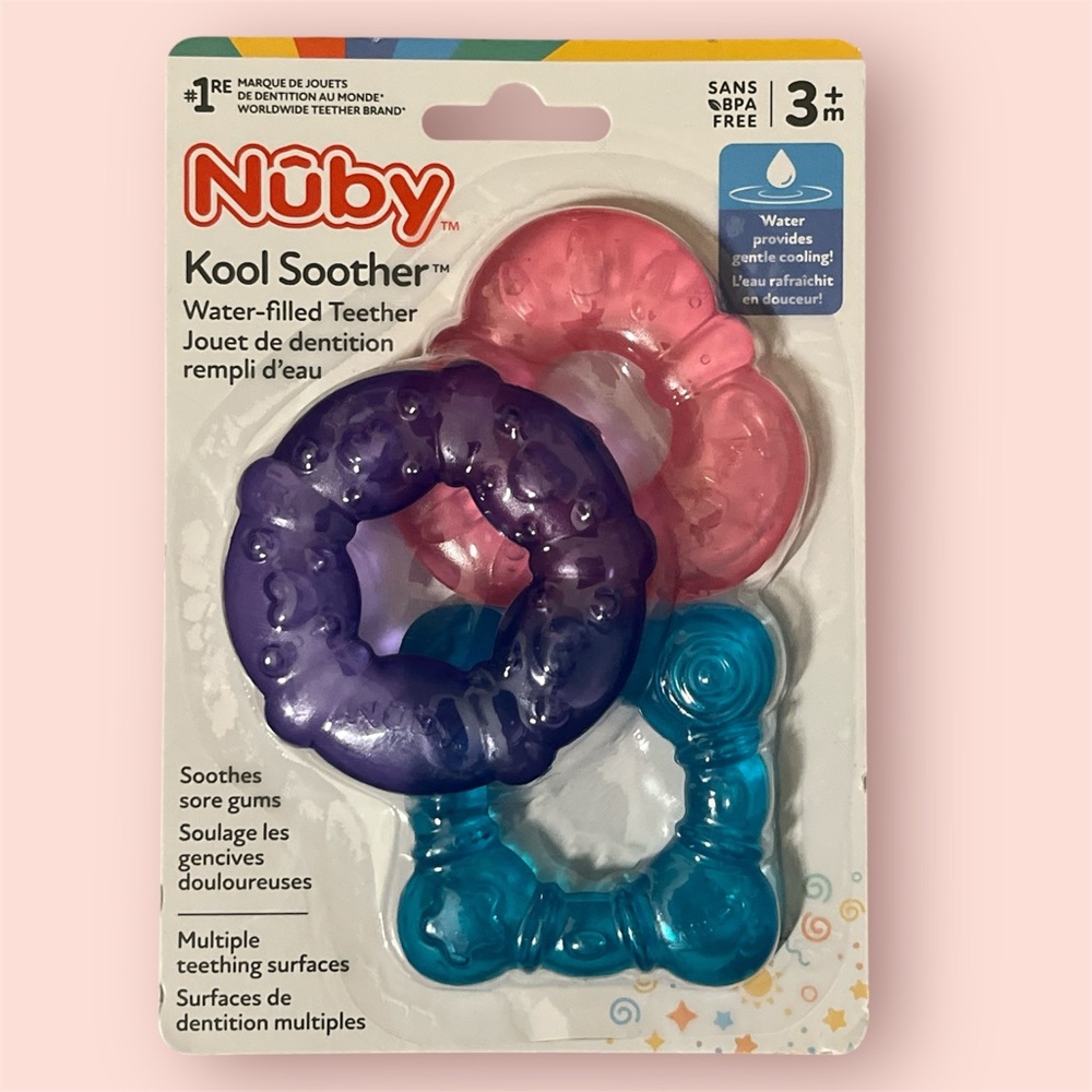 New unopened Nuby Kool Soother 3M+